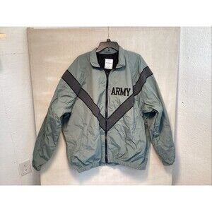 us army military physical training fitness pt uniform top sweat jacket XL